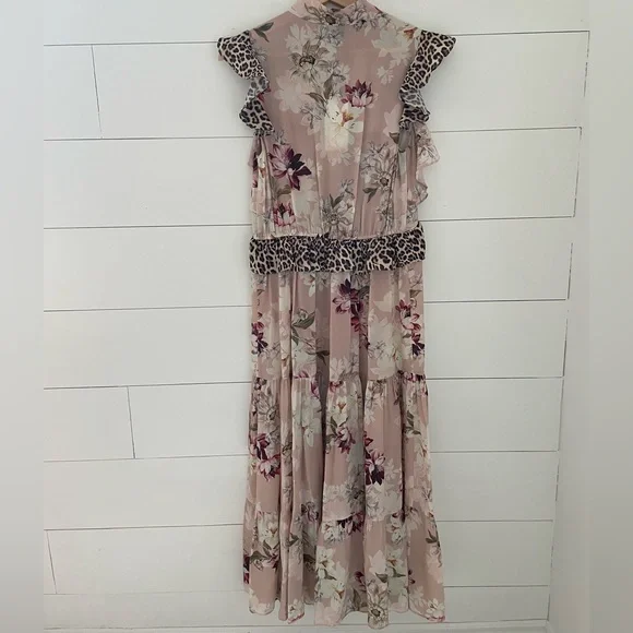 Kachel x Anthropologie Sedona Sunrise Silk Dress - Picture 4 of 11